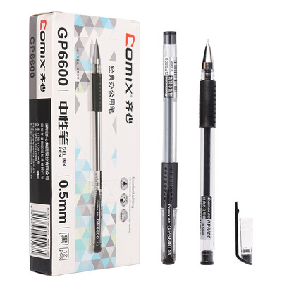 

Coix Black 05mm Classic Office Neutral Pen Bullet Pen Signature Pen Office Stationery 12 Box GP6600