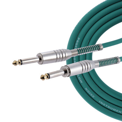 

3 Meters 10 Feet Guitar Instrument Mono Cable Straight 14 Inch TS to Straight 14 Inch TS Male Plug PVC Jacket