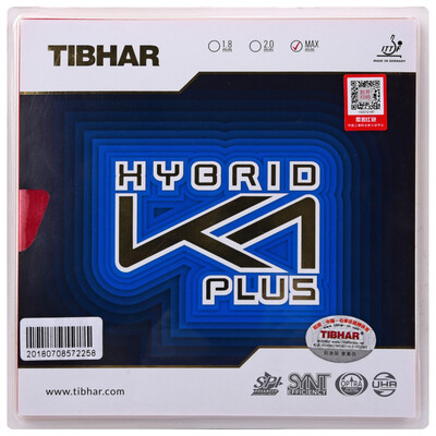 

TIBHAR straight pull rubber mixed blue K1 upgrade table tennis rubber table tennis racket anti-adhesive black MAX