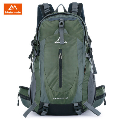 

Maleroads 50L Outdoor Sports Backpack Hiking Camping Water Resistant Nylon Travel Luggage Bike Rucksack Bag