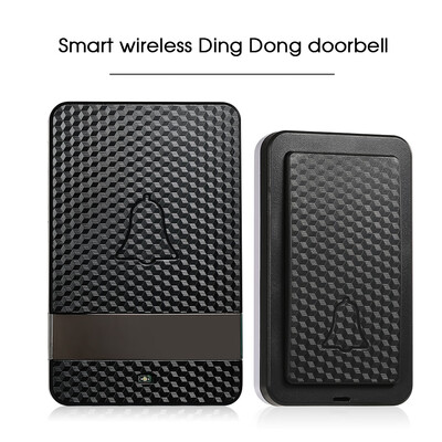 

Wireless Dingdong Doorbell Self-powered 28 Ringtones 4 Levels Volumes Optional Long Distance No Battery Required 2 Transmitter 2