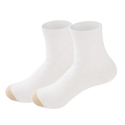 

LifeWheel Men Bamboo Antibacterial Breathable Mid Length Daily Crew Casual Socks
