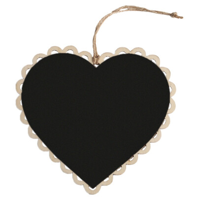 

Creative Hanging Wooden Chalkboard Message Board