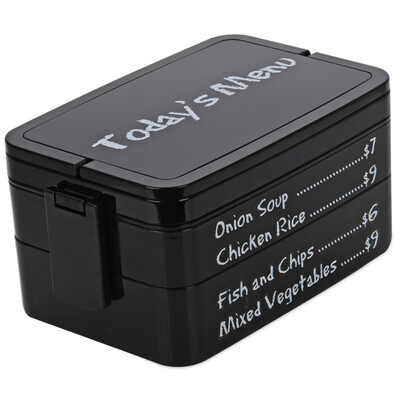 

Protable Three-layer Rectangle Lunch Box Eco-friendly Bento Container