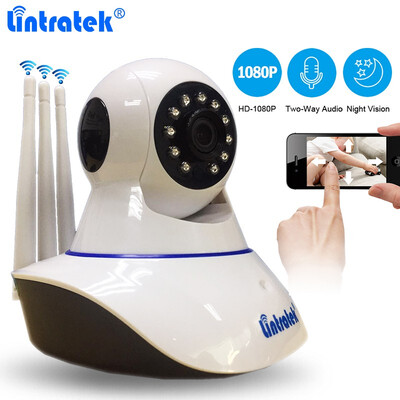 

Tri Antenna CCTV Security Camera Wireless Wi-Fi 1080P IP Camera Baby Monitor PTZ 2-Way Audio Night Vision Indoor Camera Yoosee