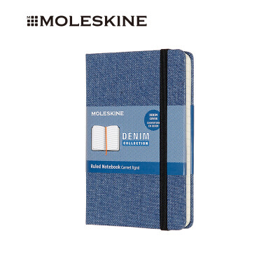 

MOLESKINE notebook business office stationery notebook denim capsule series hard surface pocket type horizontal hand account light denim 6253