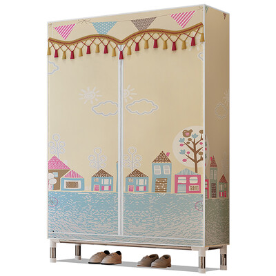

Wardrobe Closet Clothes Storage Organizer Clothing Rack Clothes Closet Fleece Fabric Wardrobe Garment Storage Organizer