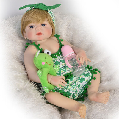 

New Arrival Reborn Dolls 23 57 cm Full Body Silicone Lifelike Princess Girl Doll Baby Toy For Kids Birthday Xmas Gifts