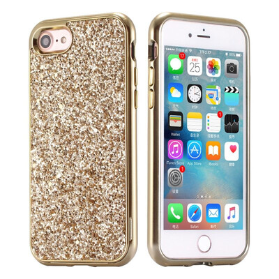 

MOONCASE Apple iPhone 78 Glitter PC Case - Gold