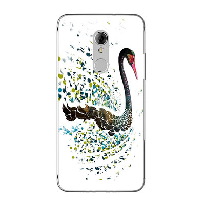 

TPU Soft Phone Case for Vodafone smart N9 Back Cover Rose Colored plum deer style