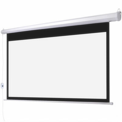 

60 Economy Electric Projector Screen 43 Video format for home cinemaofifce suitable for wallceiling mounting