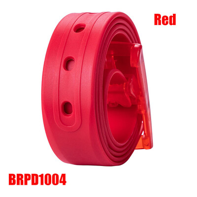 

New Design Leisure Silicone Belt Candy Colors Pin Buckle Belt