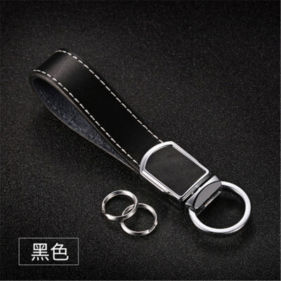 

Luxury Leather Keychain Car Key Rings for Men Women Universal Car Key Ring Car Accessories Christmas Gift Best Gifts