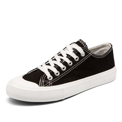 

Mens Canvas casual shoes Lace-up student shoes