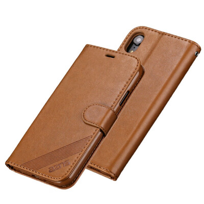 

MOONCASE Apple iPhone XR Yazun TPU wallet - light brown