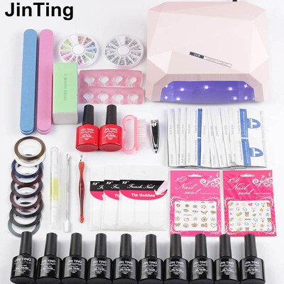 

Nail Polish Kits 36W UV or 48W Led Display Nail 6W USB Dryer Lamp Nail Polish 10 Color Kit Manicure Soak Off UV Sets Remover