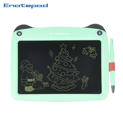

Enotepad LCD Writing Tablet Kids Drawing Board Pads 9 Inch Portable Graphic Board with Erase Lock Button