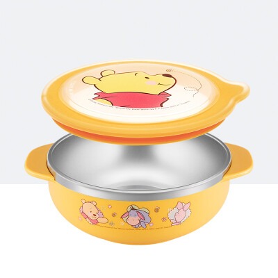 

Baby-friendly small bowl baby bowl complementary food bowl stainless steel bowl soup bowl rice bowl baby bowl baby bowl binocular Disney Vini 400ml 03 South Korea imports