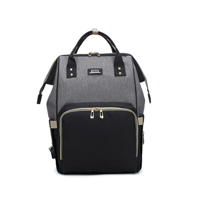 

Diaper Bag Multi-Function Waterproof Travel Backpack Nappy Bags for Baby Care Large Capacity With USB charging Pot Green