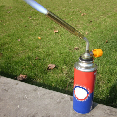 

Versatile Butane Burner Solder Blower Welding BBQ gun Torch camping picnic Culinary Lighter Gas Flame Valve head flat Cylinder gas