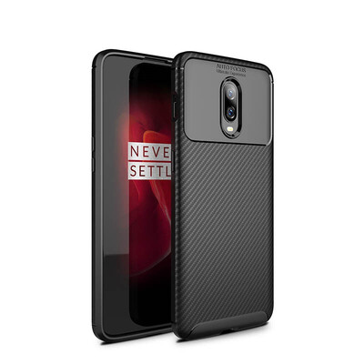 

Carbon Fiber Phone Case for OnePlus 6T Anti-Shock Cell Phone Shell