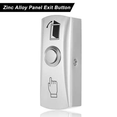 

Zinc Alloy Panel Exit Button Push Switch for Door Access Control System