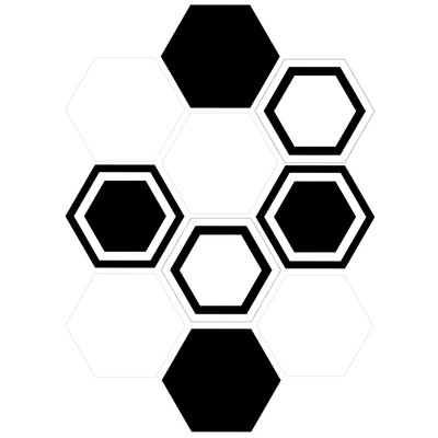 

10 PcsSet Self-adhesive Floor Sticker for Bathroom Kitchen Backsplash Tiles Wall DIY Home Decal Removable Decor