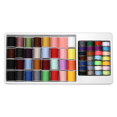 

60pcs Assorted Colors Sewing Thread Spools Storage Organizer Holder