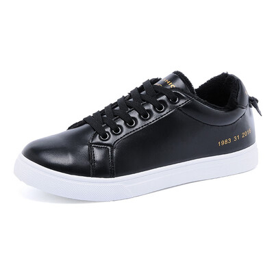 

Mens young cotton warm casual shoes flat sole shoes