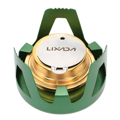 

Lixada Copper Alloy Portable Mini Ultra-light Spirit Burner Alcohol Stove Outdoor Camping Stove Furnace