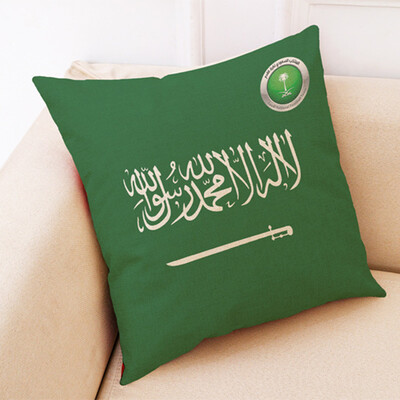 

The 2018 World Soccer Cup Home Decor Cushion Cover Linen Sofa Design Throw Pillow Case Gift Style 32