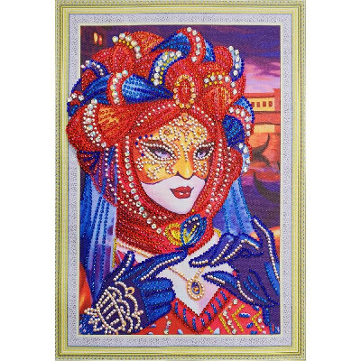 

5D Shaped Diamond Painting Character Beauty Santa Claus Embroidery Cross Stitch Mosaic DIY Kit Rhinestone Home Decor