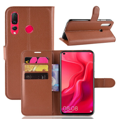 

for Huawei nova 4 WIERSS Wallet Phone Case for Huawei nova 4 nova4 VCE-AL00 VCE-TL00 Flip Leather Cover Case Fundas Capa Coque