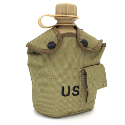 

1Pcs Camouflage Military Molle Tactical Water Bottle Bays Outlook Kettle Carrier Holder Hiking Bicycle Camping Sport Water Bag