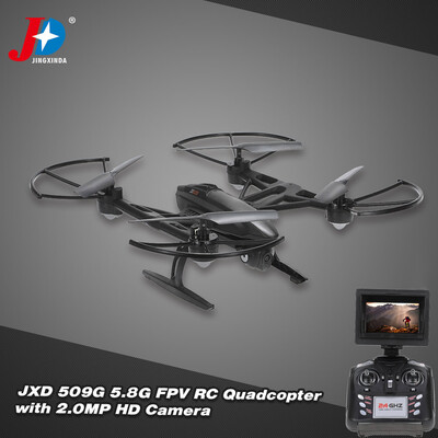 

Original JXD 509G 24G 4CH 6-Axis Gyro 58G FPV Built-in Height Locking Flight RC Quadcopter with 20MP HD Camera