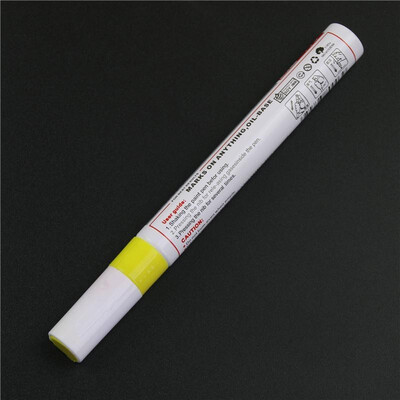 

Paint marker pen 12 colors waterproof car tyre tire tread rubber metal permanent paint marker pen