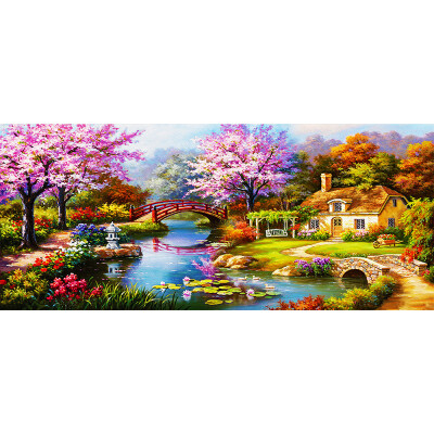 

NAIYUE 31 15 inches 79 38cm DIY 5D Diamond Painting Kit Scenery Pattern Rhinestone Mosaic Embroidery Cross Stitch Craft Home