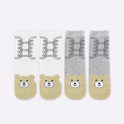 

0-3 year old baby towel socks boys&girls warm cotton socks in autumn&winter infants&toddlers thick cartoon socks