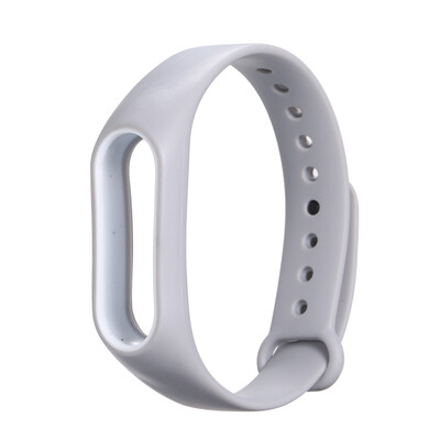 

Double Color Replacement Wrist Strap for Miband 2 Xiaomi Mi Band 2 Waterproof Elastic Wristband