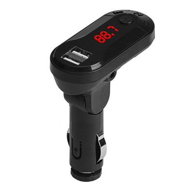 

I9 Car MP3 Player Bluetooth Music Player Car Bluetooth Hands-free Calling Dual USB Card Bluetooth Wireless FM Transmitter