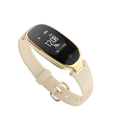 

S3 Female Smart Bracelet IP67 Water Resistant Pedometers Exercise Record Sports Heart Rate Monitor for iOS Android