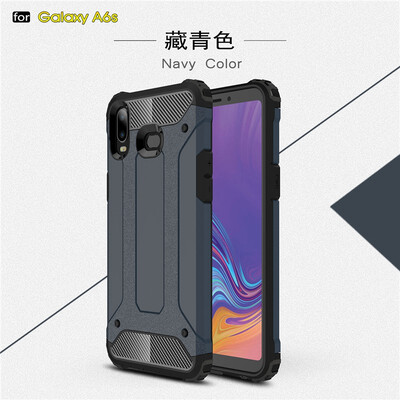 

Goowiiz Phone Case For Samsung Galaxy A6sJ4 Core King Kong Armor Fashion Bumper PC TPU Prevent falling