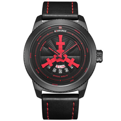 

NAVIFORCE Men Fashion Space Planet Creative Leisure Sports Quartz Wristwatch