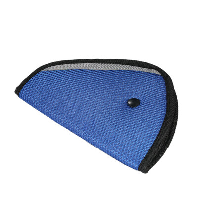 

Safety Seat Belt Adjuster Positioner Cover Pad Harness for Kid Child Blue