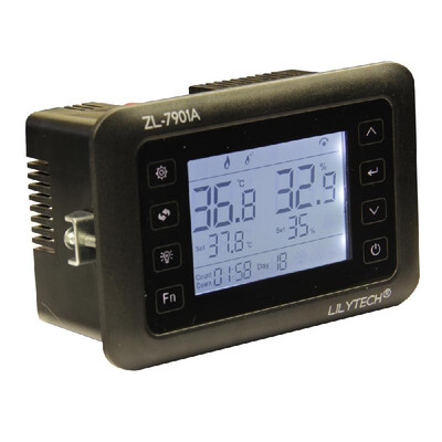 

Intelligent PID Temperature Humidity Controller Multifunction Automatic Egg Incubator Thermometer with LCD Display&Two Sensor