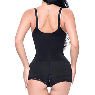 

SLIMBELLE Women Body Shaper High Waist Butt Lift Bodysuit Shapewear Tummy Control Open Bust