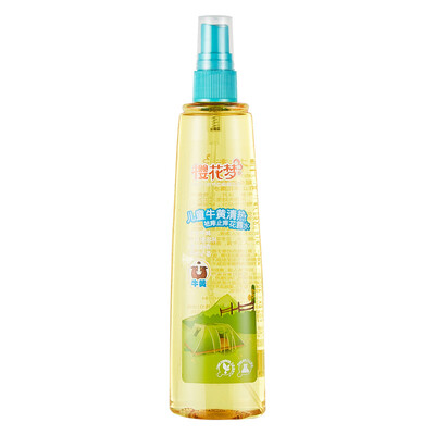 

Cherry Blossom Dream Child Niuhuang Qinghua Dew Water Mosquito Spray Mosquito Liquid Outdoor Itching 180ml