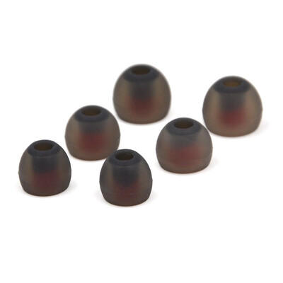 

3 Pairs 6 PCS L M S In-ear Earphone Tips 38mm Earbuds Headphone Silicone Eartips Ear Sleeve For KZ IE80 Earphone