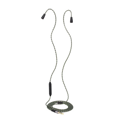

35mm Wired Earphones Cable Detachable Replacement Headphone Cord In-line Control w Microphone for Sennheiser IE8 IE8i IE80 Headp