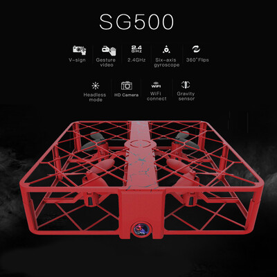 

SG500 720P HD Camera Wifi FPV RC Drone UFO Altitude Hold Gesture Selfie RC Drone Quadcopter